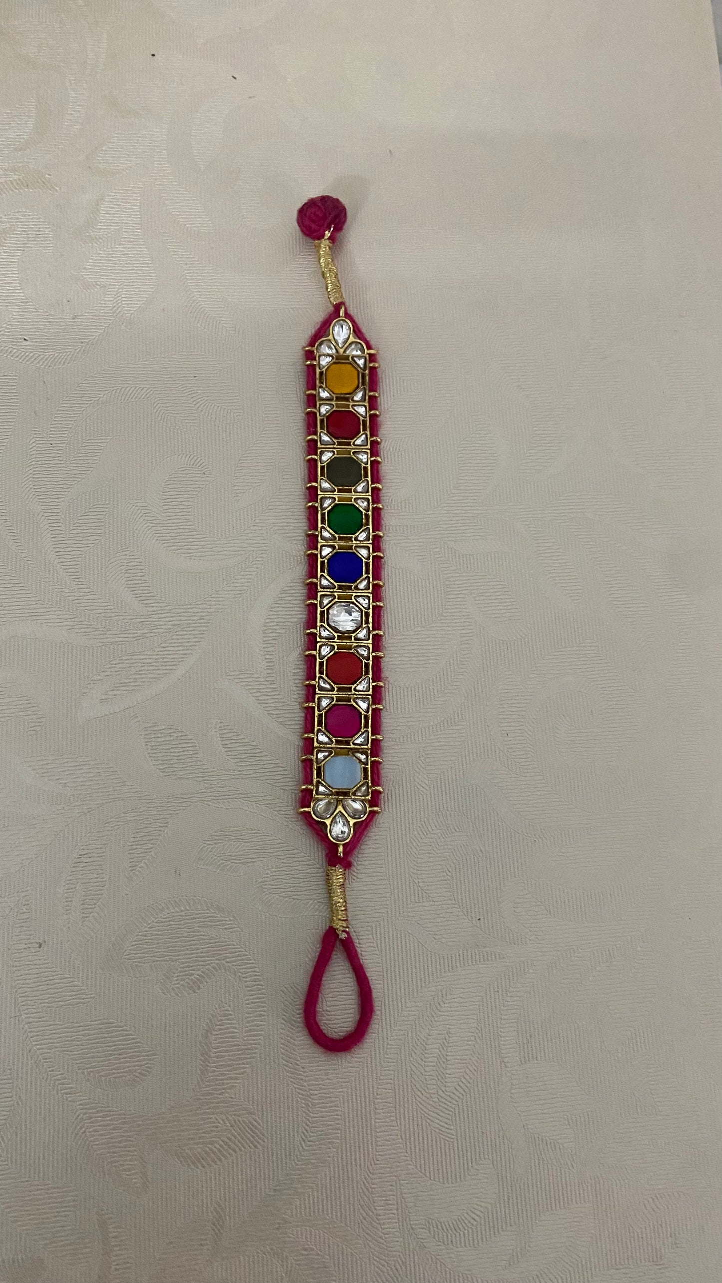 Navartna Kundan Bracelet | Latest Indian Jewelry In USA