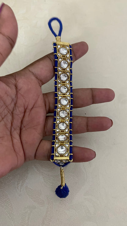 Navartna Kundan Bracelet | Latest Indian Jewelry In USA