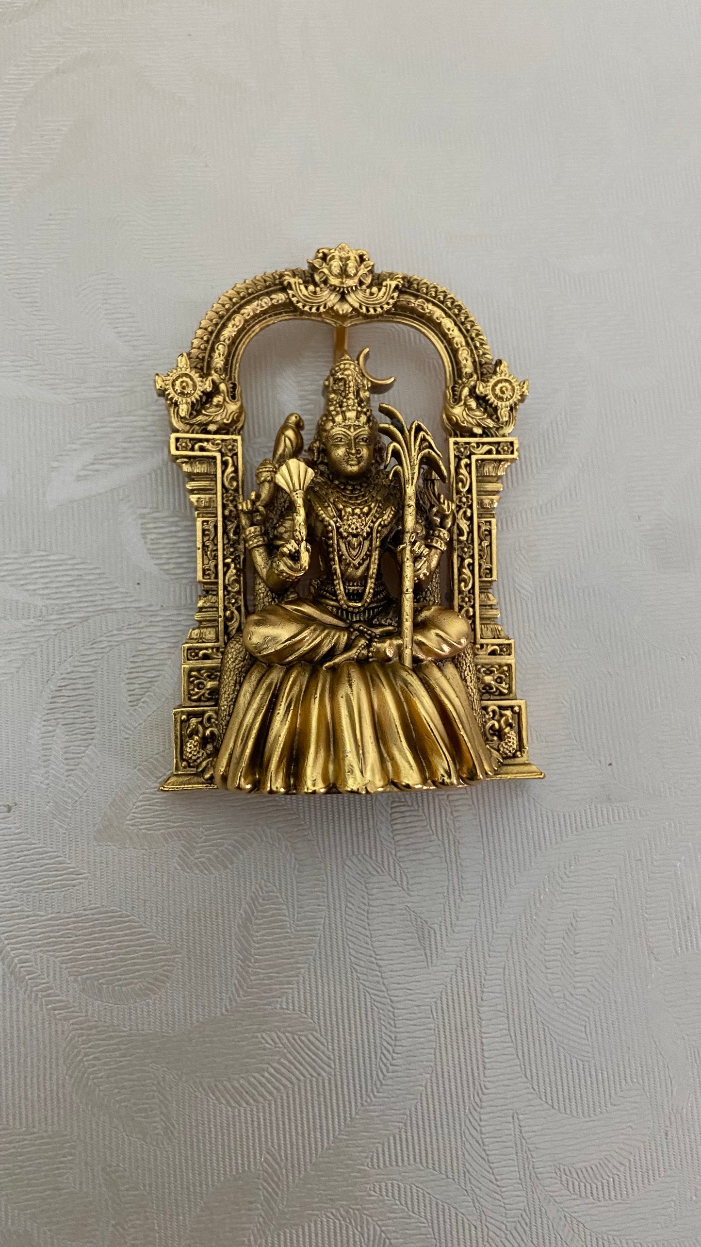Kamakshi Devi Pendant | Traditional Temple Jewelry