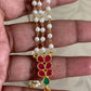 Kundan Pearl Champaswaralu | Kundan Ear Chains | Hair accessories