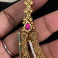 Antique Double Layer Kante Necklace | Indian Traditional Jewelry