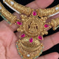 Antique Double Layer Kante Necklace | Indian Traditional Jewelry