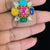 Polki Kundan Finger Ring | Adjustable Finger Ring