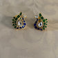 Jadau Kundan Peacock Studs | Indian Studs In USA