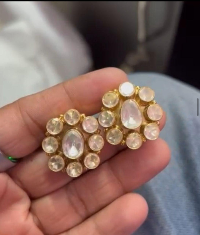 Moissanite Studs | Indian Jewelry In USA