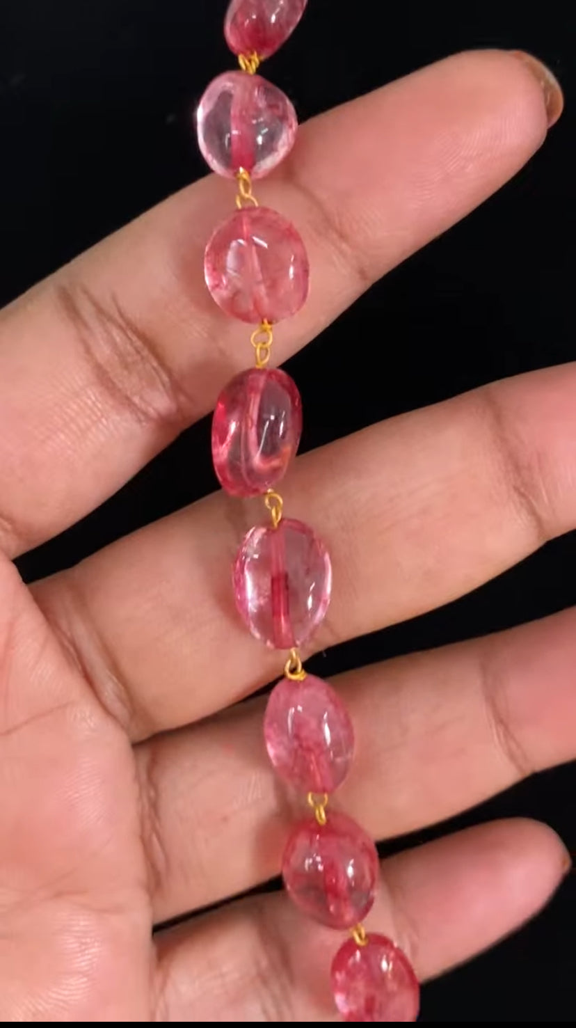 Quartz Stones Necklace | Indian Beads Necklace  | Gift Idea