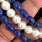 Onyx Beads & Pearls necklace | Indian Jewelry
