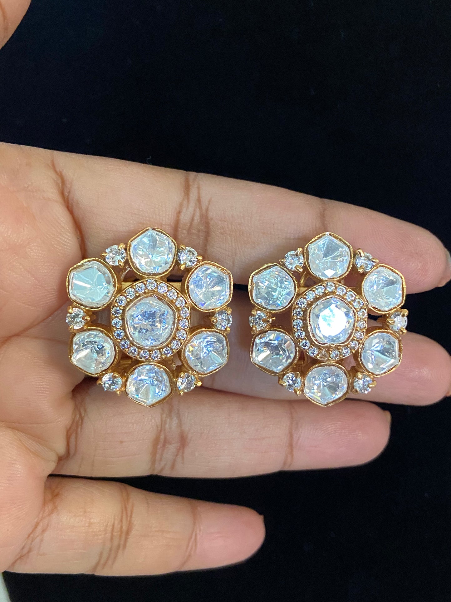 Moissanite Studs | | Indian Jewelry In USA