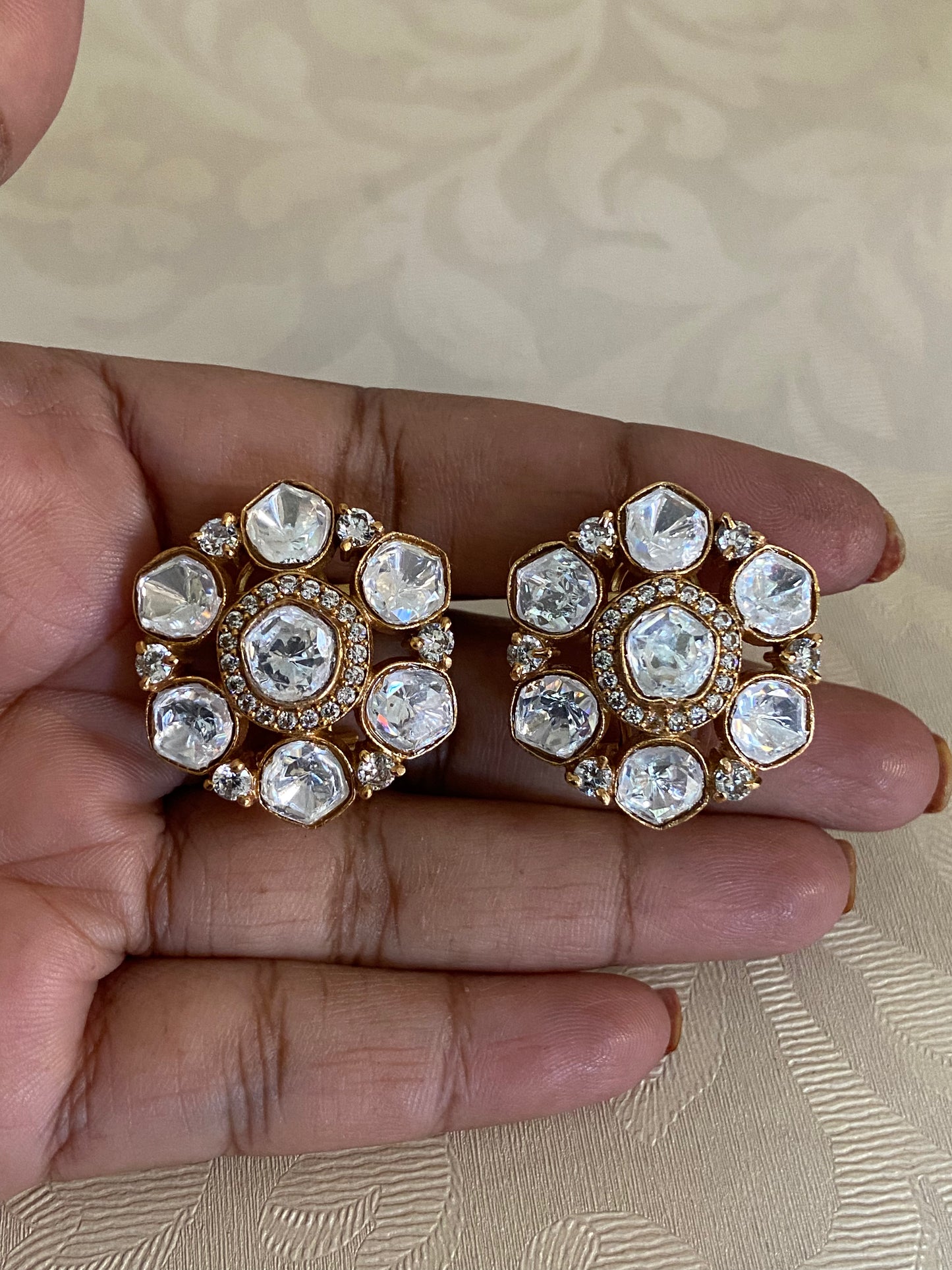 Moissanite Studs | | Indian Jewelry In USA