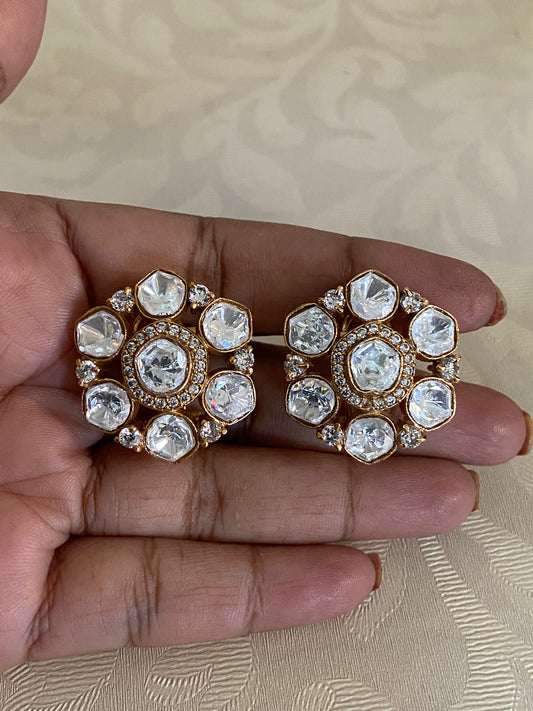 Moissanite Studs | | Indian Jewelry In USA