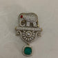 AD Elephant Brooch Pin | Indian Jewelry In USA