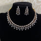 AD Simple Necklace Set | Indian Jewelry In USA