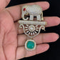 AD Elephant Brooch Pin | Indian Jewelry In USA