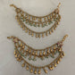 Antique Ruby Champaswaralu | Hair accessories | indian  Ear Chains