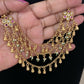 Antique Ruby Champaswaralu | Hair accessories | indian  Ear Chains