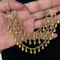 Antique Ruby Champaswaralu | Hair accessories | indian  Ear Chains