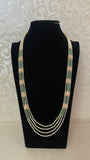 Premium Beads CZ Side Pendants Mala | Indian Jewelry In USA