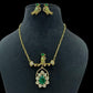 Polki Kundan Pendant Simple Necklace Set | Latest Indian Jewelry | Gift Idea