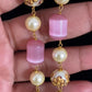 Monalisa Beads meenakari Pearls Mala Necklace | Indian Necklace | Gift Idea