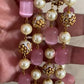 Monalisa Beads meenakari Pearls Mala Necklace | Indian Necklace | Gift Idea