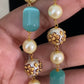 Monalisa Beads meenakari Pearls Mala Necklace | Indian Necklace | Gift Idea