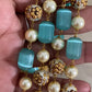 Monalisa Beads meenakari Pearls Mala Necklace | Indian Necklace | Gift Idea