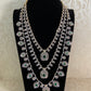 AD 3Layer Necklace With Earrings | Indian Bridal Jewelry In USA