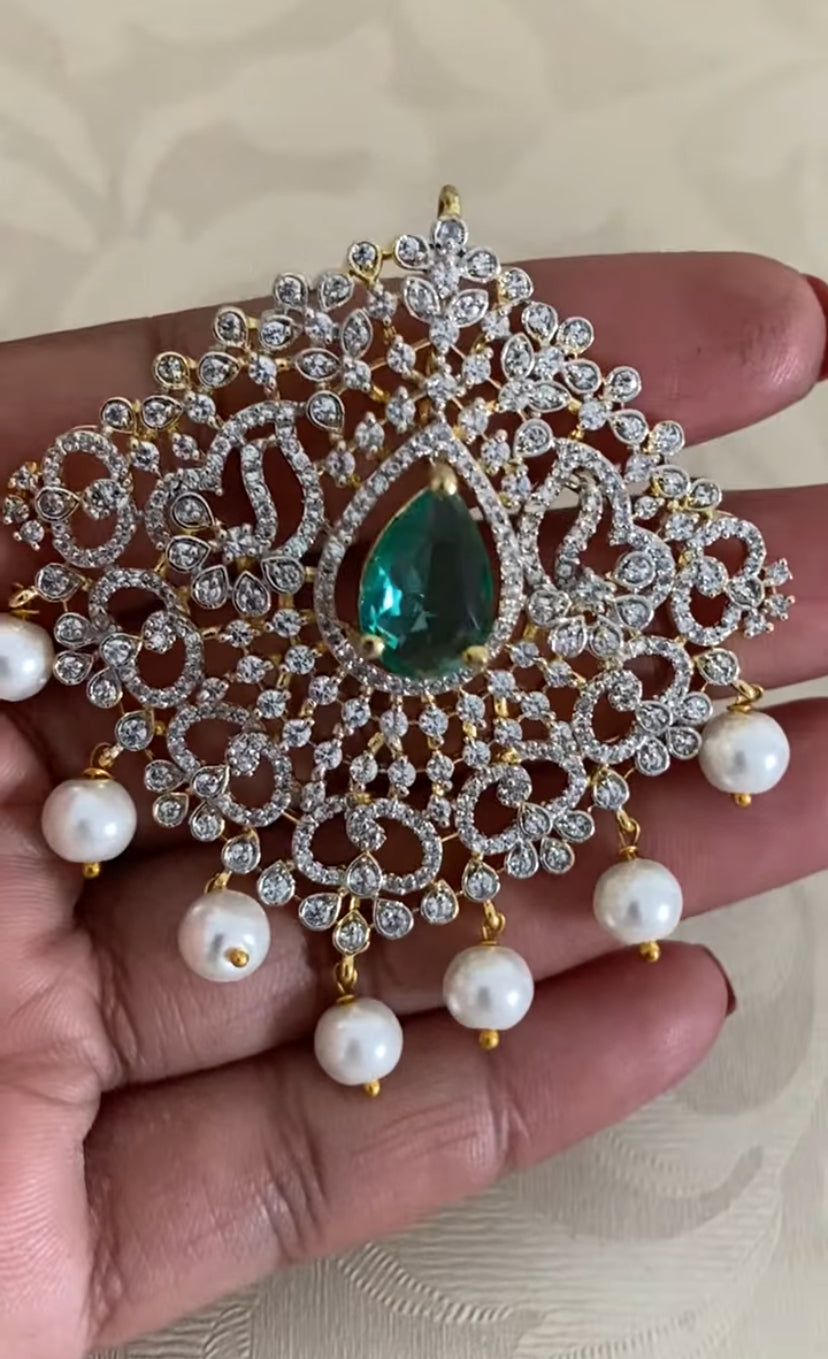 AD Bridal Necklace Set | Latest Jewelry