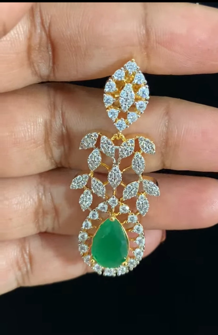 Elegant AD Necklace Set | Indian Jewelry In USA | Gift Idea