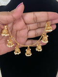 Antique Jumki Champaswaralu | Hair accessories | indian  Ear Chains