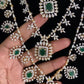 AD 3Layer Necklace With Earrings | Indian Bridal Jewelry In USA