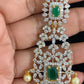 AD 3Layer Necklace With Earrings | Indian Bridal Jewelry In USA