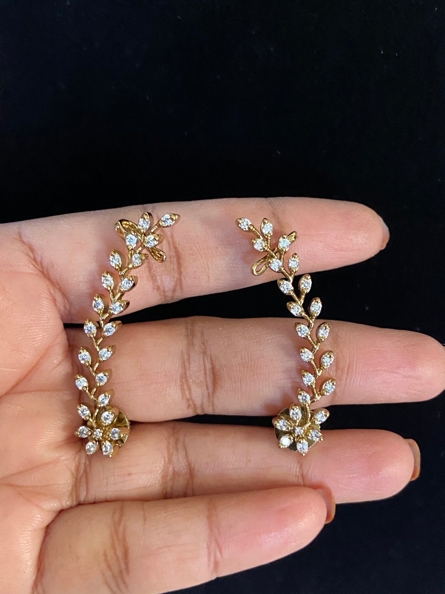 AD Mehndi Tone Ear Cuffs | Beautiful Ear Cuffs | Gift Idea