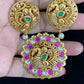 Antique Jadau Pendant Set | Latest Jewelry