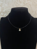 Simple AD Pendant Mangalasutra | Indian Black Beads