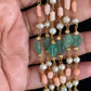 Premium quality Coral Pearl Onyx Green Beads Mala Necklace | Indian Jewelry In USA
