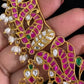 4 in 1 Jadau Kundan Necklace | Traditional Indian Necklace In USA