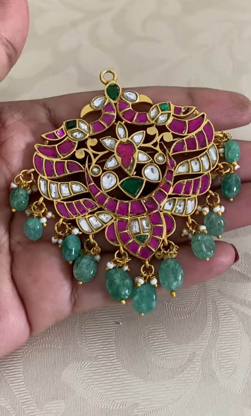 4 in 1 Jadau Kundan Necklace | Traditional Indian Necklace In USA