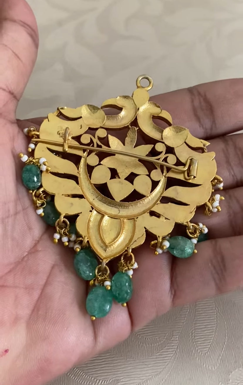 4 in 1 Jadau Kundan Necklace | Traditional Indian Necklace In USA