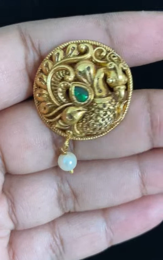 Antique Jadau Pendant Set | Latest Jewelry