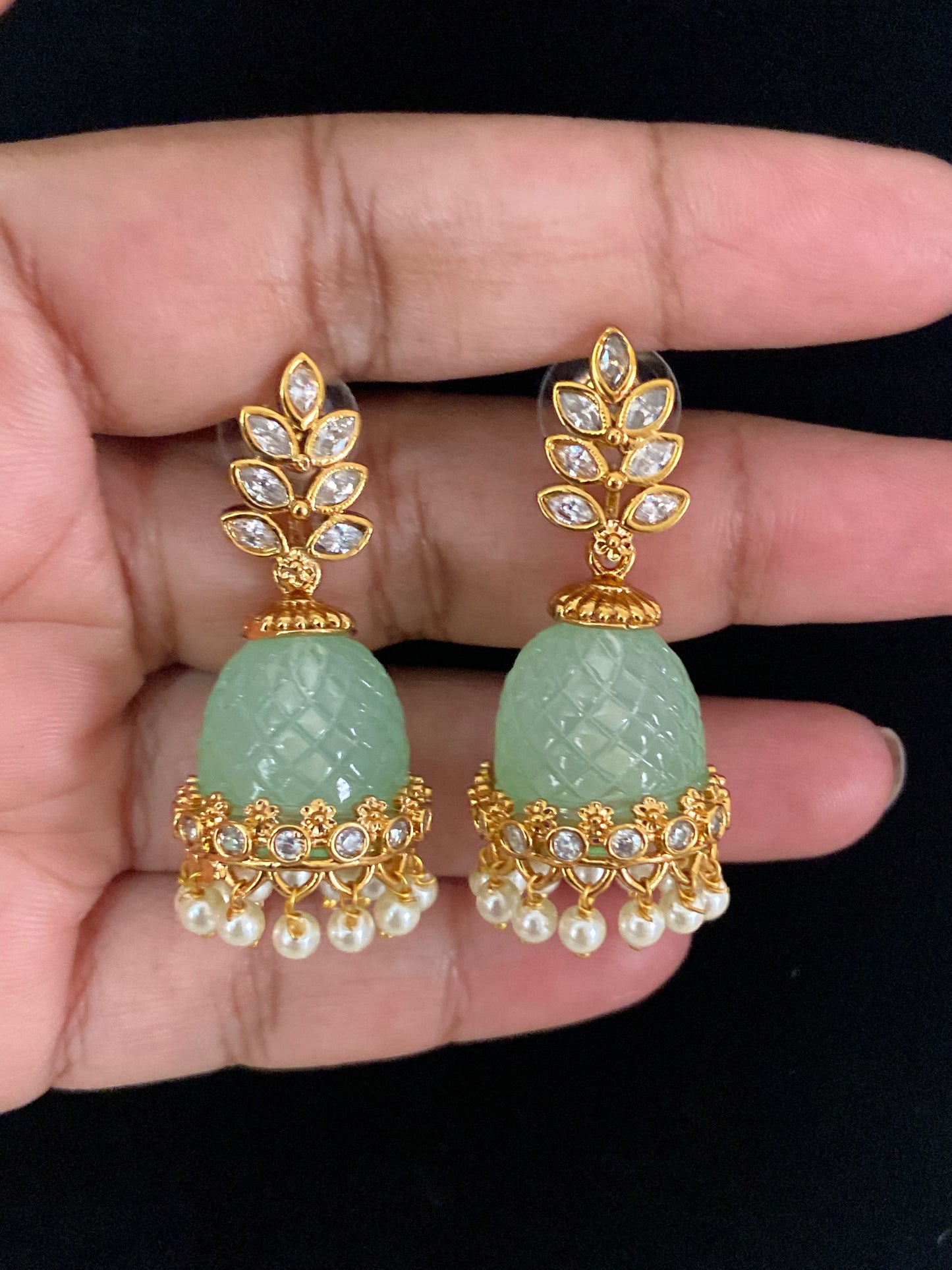 Changeable AD Jumki Earrings | Latest Jewelry In USA