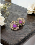AD Victorian Studs | Indian Jewelry In USA
