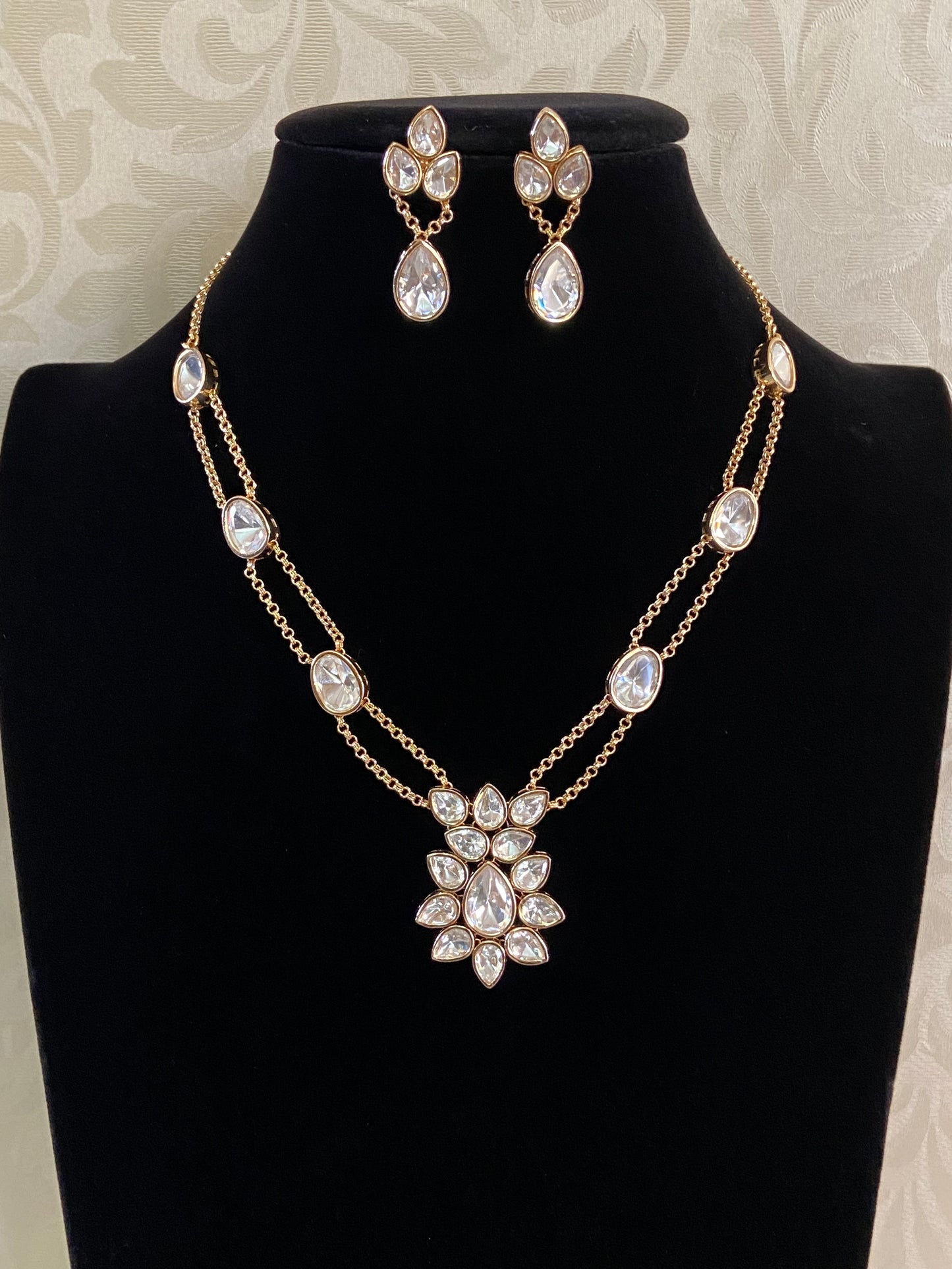 Kundan Necklace With Earrings | Latest Indian jewelry