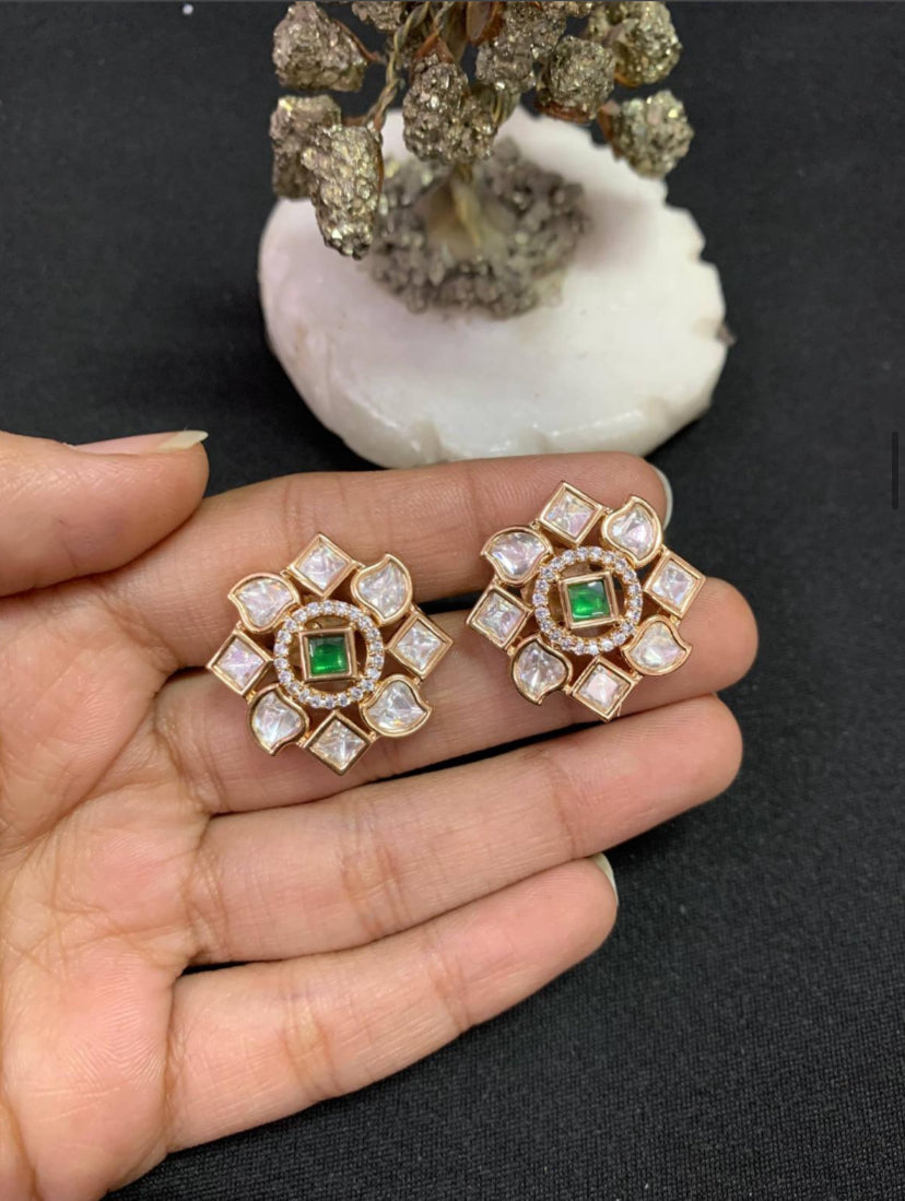 Moissanite Studs | Indian Jewelry In USA