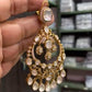 Moissanite Chandbali Earrings | Indian Jewelry In USA | bridal earrings| premium quality earrings