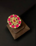 Jadau Kundan Finger Ring | Traditional Finger Ring | Gift Idea