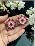 Jadau Kundan Studs | Indian Traditional Jewelry