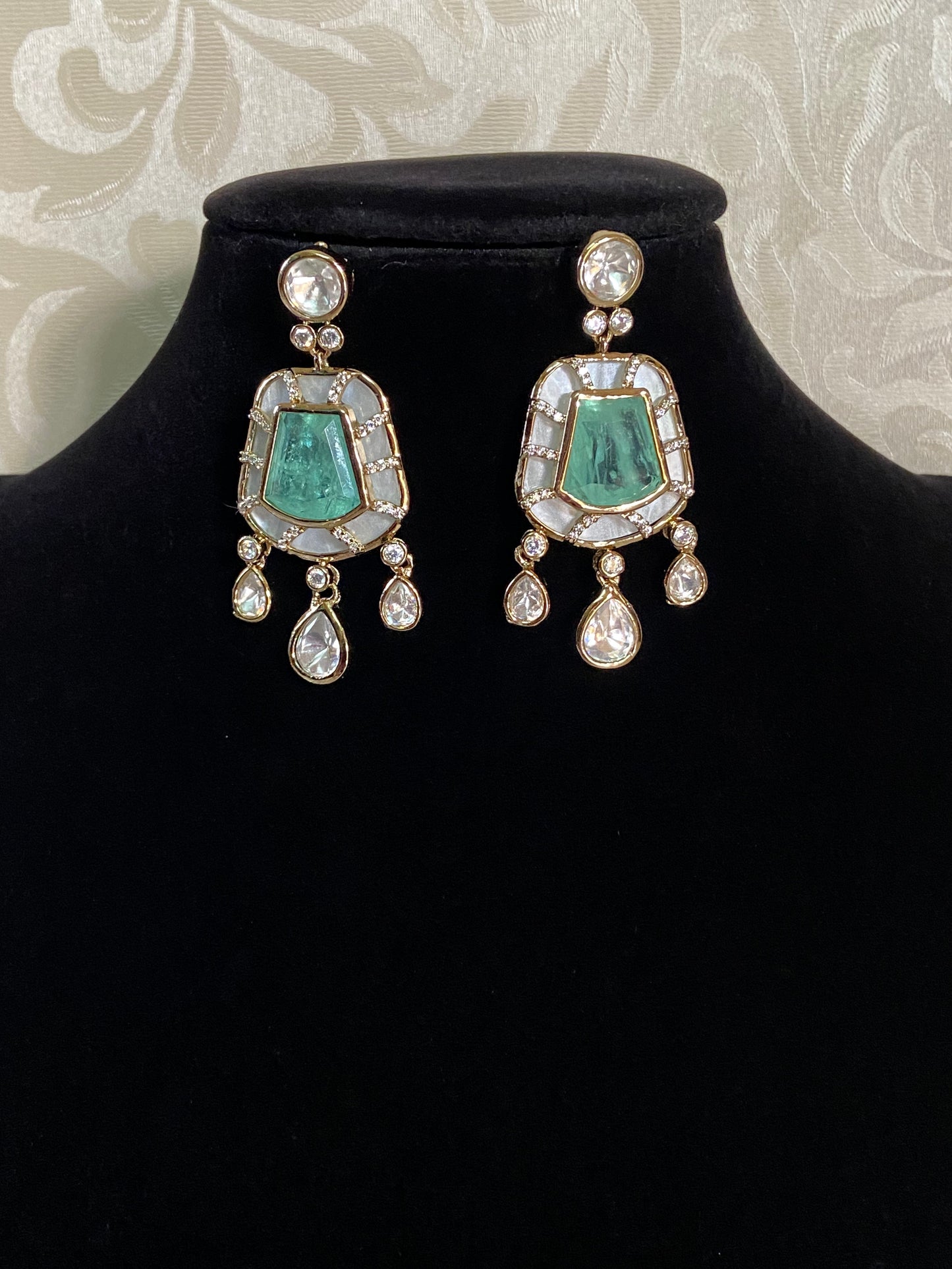 Kundan Classic Earrings | Indian Earrings