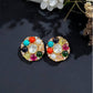 Navaratan Studs | Indian Traditional Earrings
