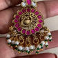 Kundan Bottumala Guttapusalu Necklace Set | Indian Bridal Jewelry